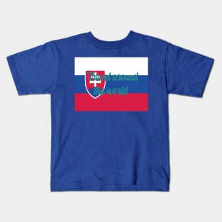 Travel Around the World - Slovakia Kids T-Shirt